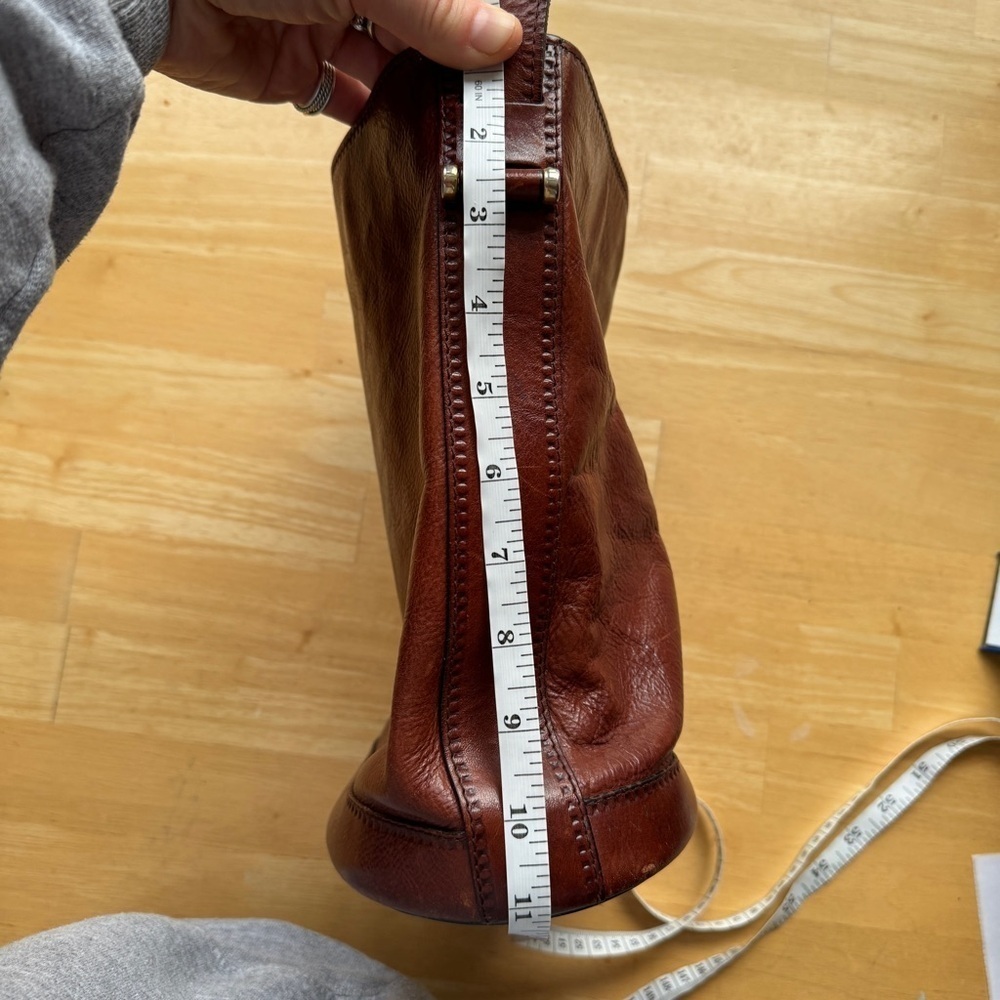 Vintage Barantani Italian Leather Crossbody Bag - Picture 15 of 16